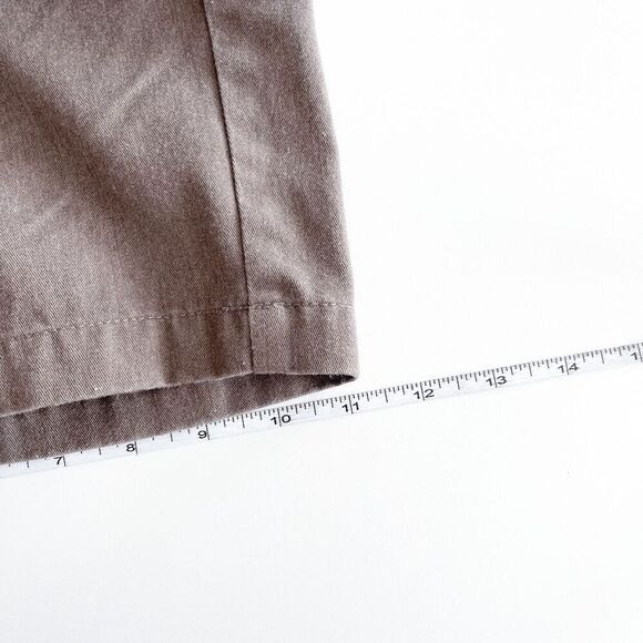 Billabong Mens Shorts Zip Up Flat Front Closure Casual Chino Brown Size 36 - Picture 6 of 7